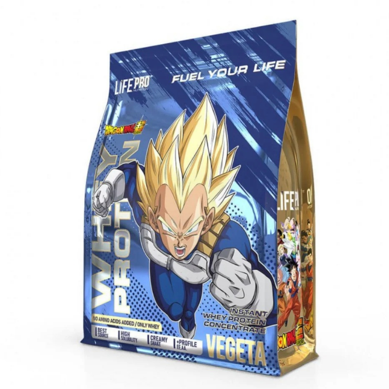 Life Pro Whey Dragon Ball Super Limited Edition Vegeta 900g