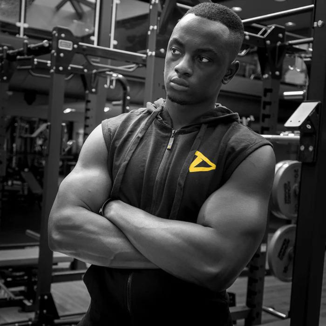 SUDADERA CAPUCHA SIN MANGAS