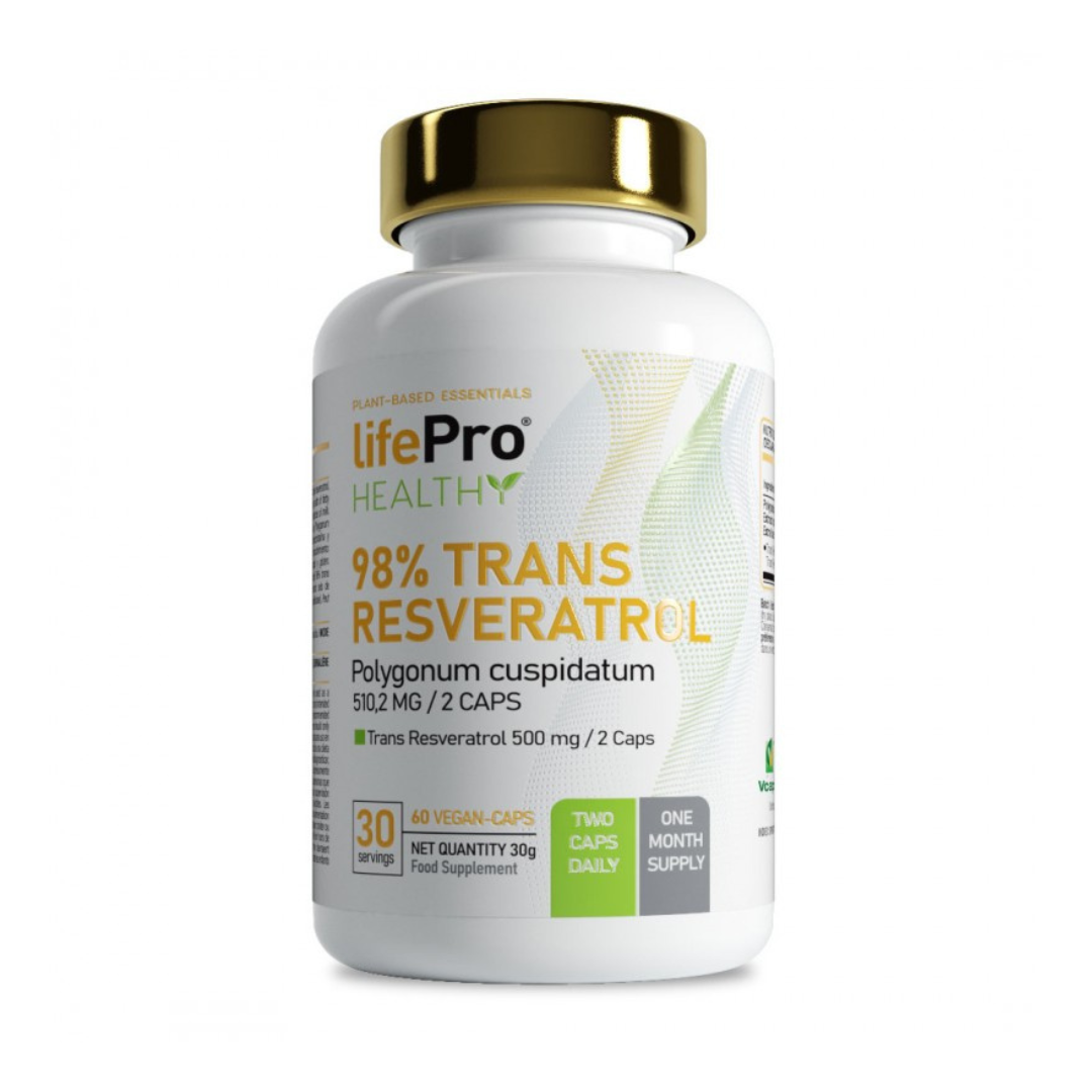 Life Pro Trans Resveratrol 98% 60 Caps