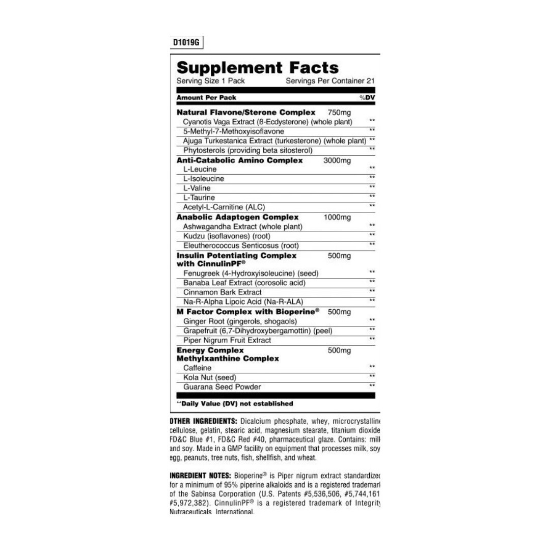 ANIMAL M-STACK 21 PACKS