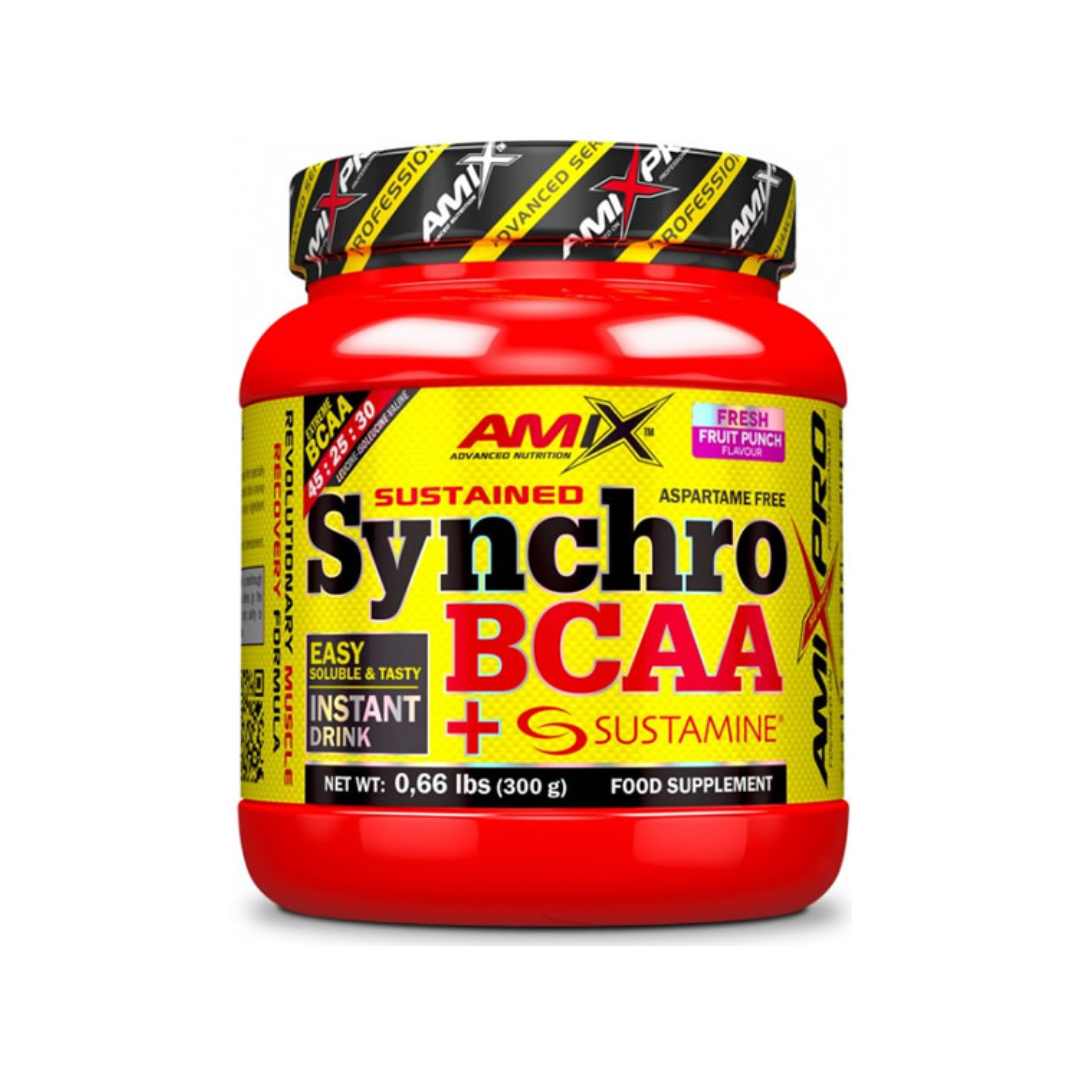 Aminoácidos Synchro BCAA Plus with Sustamine Instant Drink 300 gr