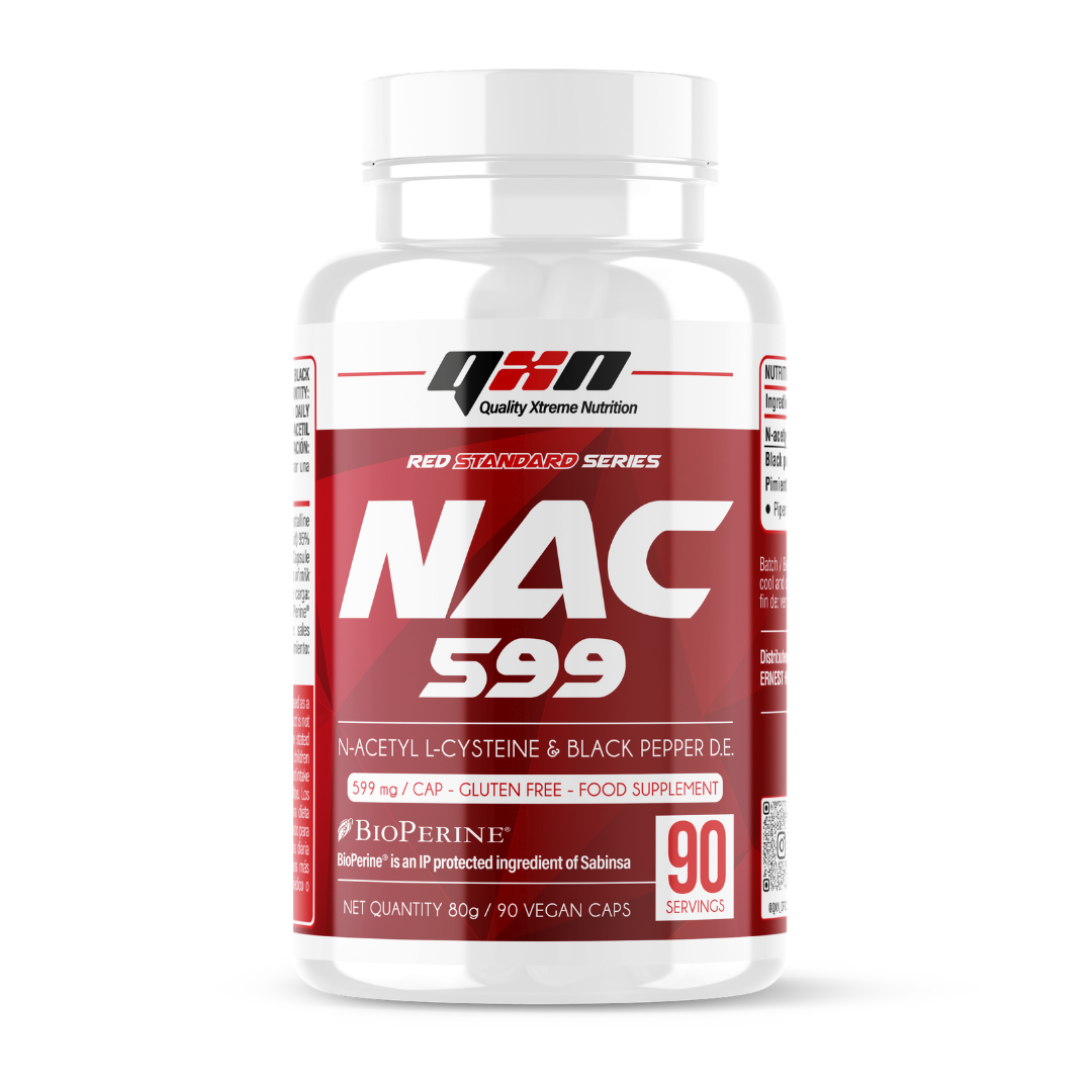 QXN NAC 599mg +BioPerine® - 90 Vcaps