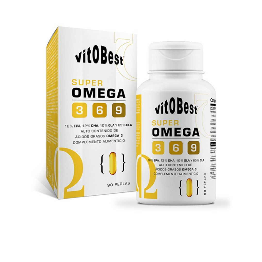 SUPER OMEGA 3-6-9  -  90 Perlas