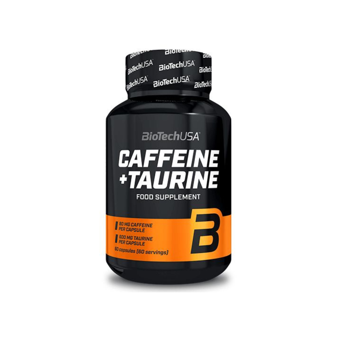 Caffeine + Taurine 60 cápsulas