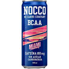 Nocco bebida de cafeína sabor Miami