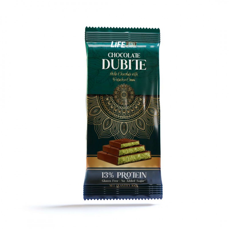 Life Pro Fit Food Dubite Chocolate Bar 13% Protein 100g
