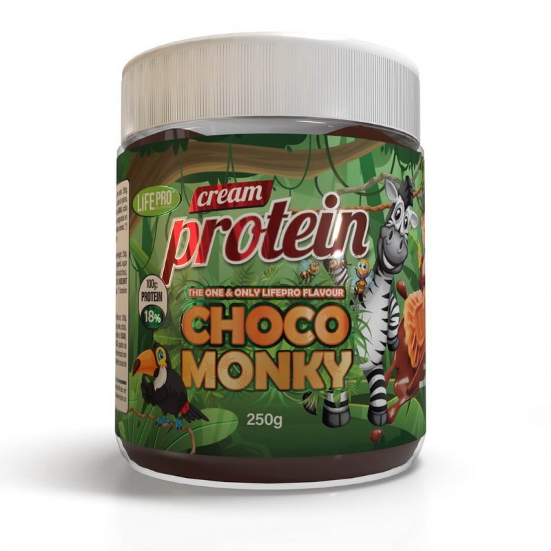 Life Pro Protein Cream Choco Monky 250g