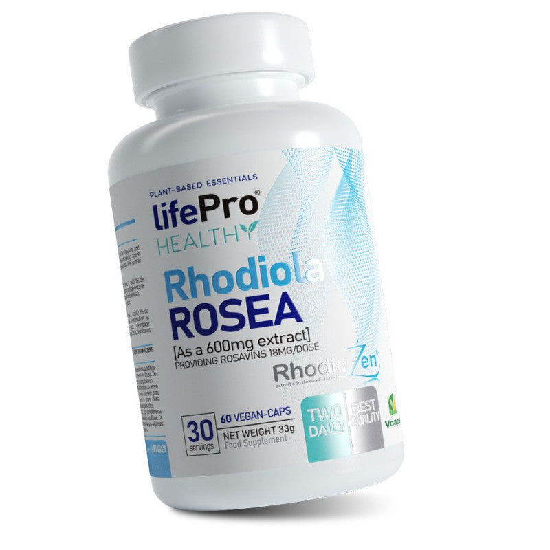 Life Pro Rhodiola Rosea 600mg 60 Vegancaps