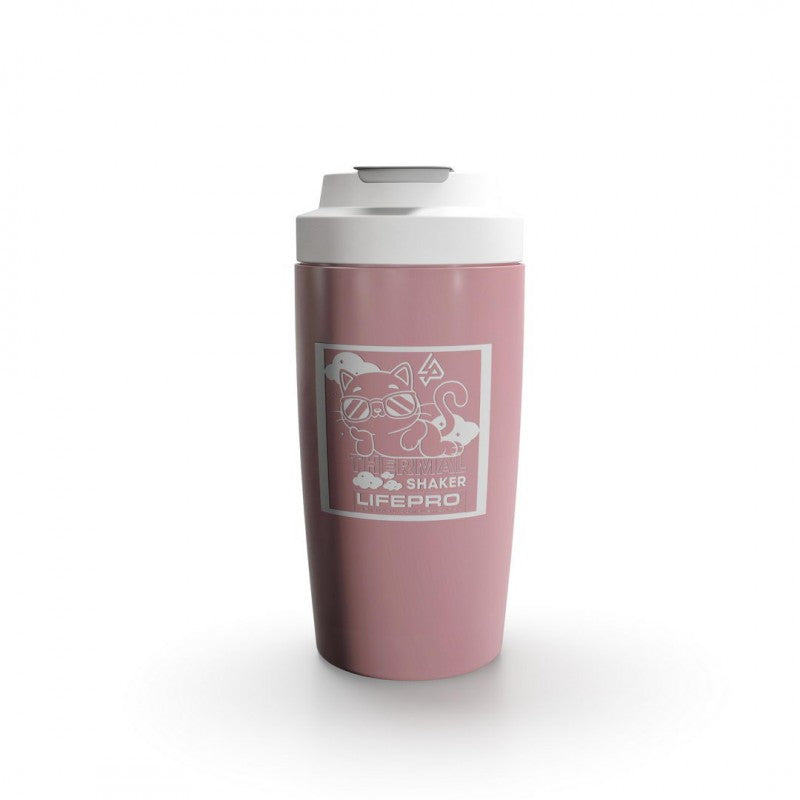 Life Pro Thermal Shaker Pink 500ml