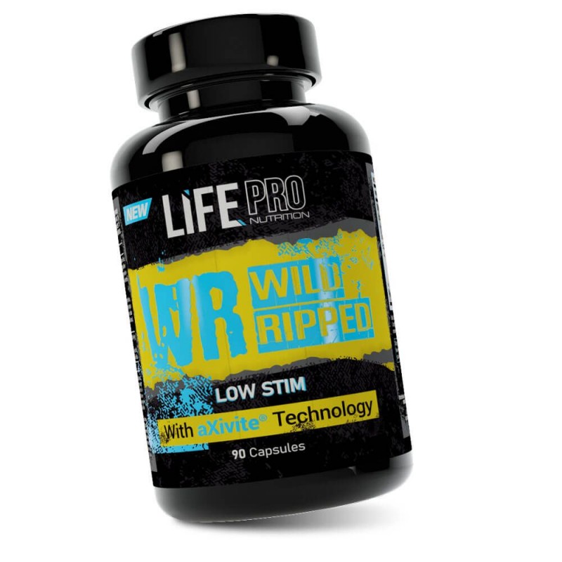 Life Pro Wild Ripped Low Stim 90 Caps