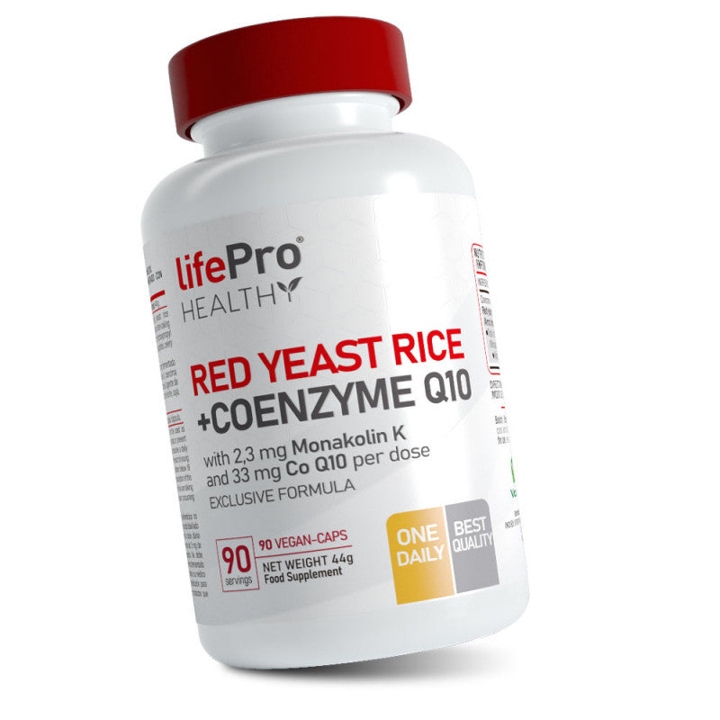 Life Pro Red Yeast Rice + Coenzime Q10 90 Caps