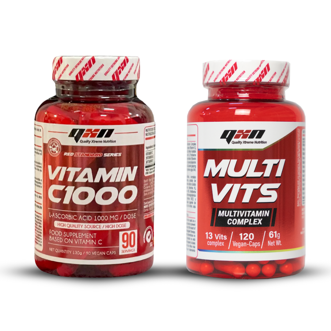 Pack Vitamina C 90caps + Multi Vits 120caps