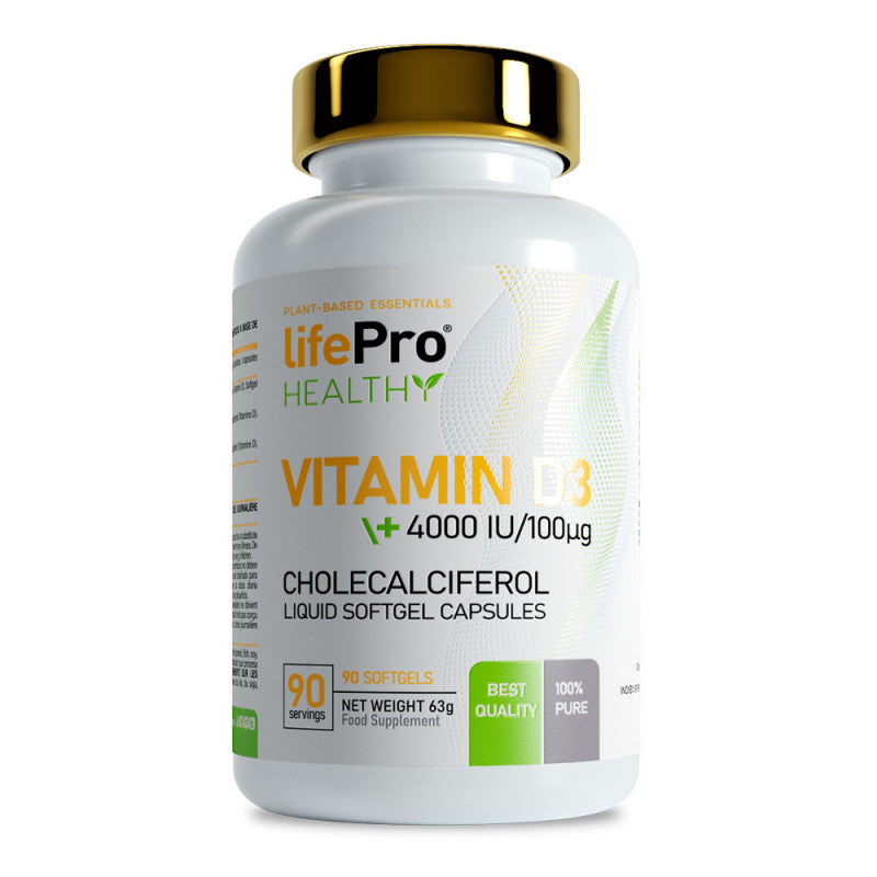 LIFE PRO D3 4000 UI 90 SOFTGELS