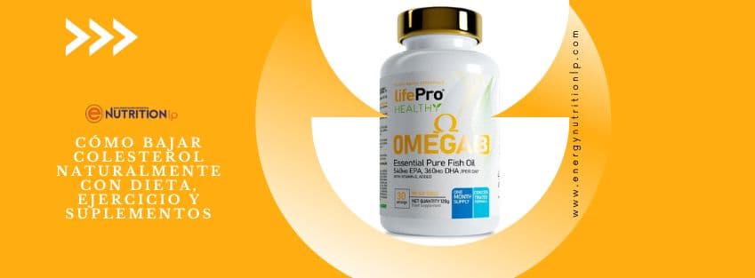 Cómo bajar colesterol naturalmente: dieta, ejercicio y suplementos efectivos