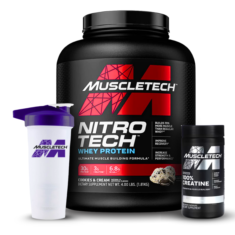 Pack Ganancia Muscular NitroTech