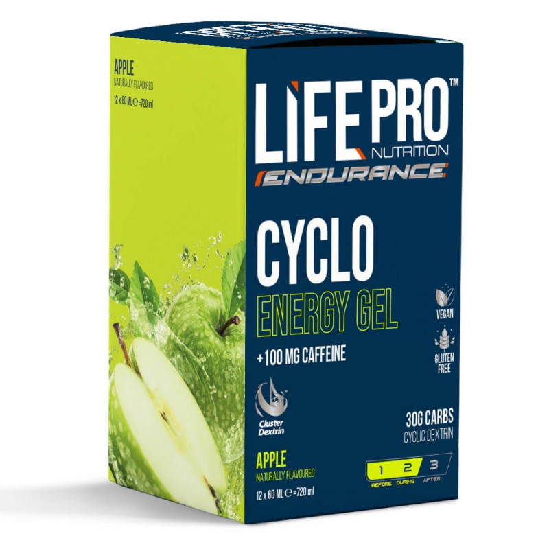 Life Pro Endurance Cyclo Energy Gel Caffeine 12X60Ml