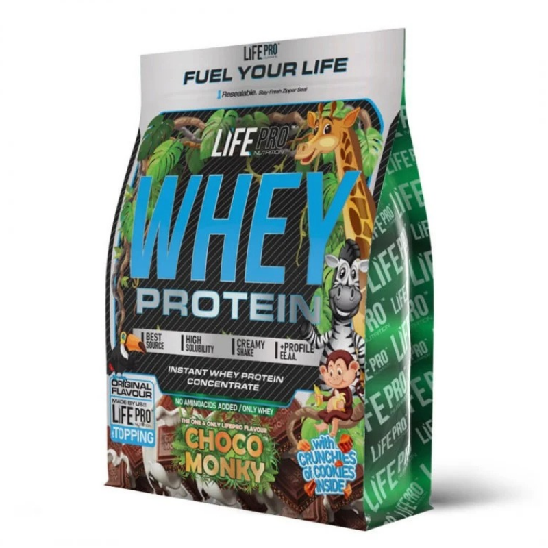 Life Pro Whey Choco Monky 1k Bag Edition