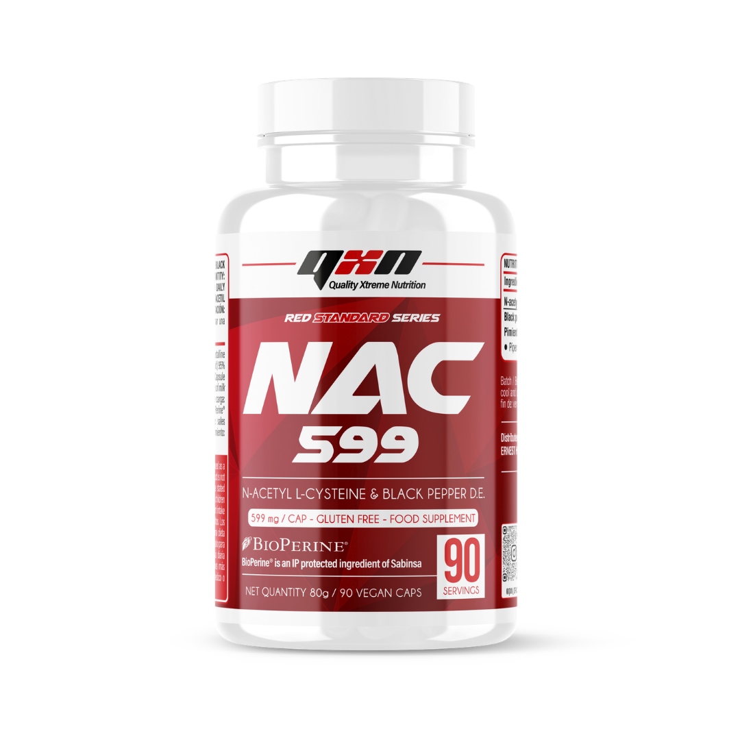 QXN NAC 599mg +BioPerine® - 90 Vcaps