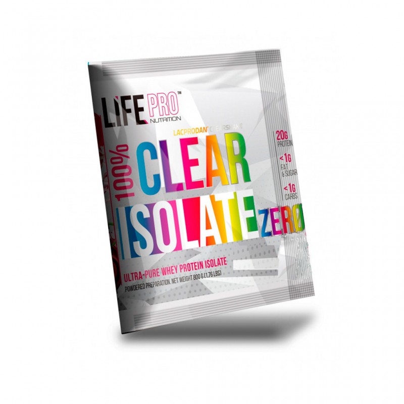 100% Clear Isolate Zero Muestra 25g