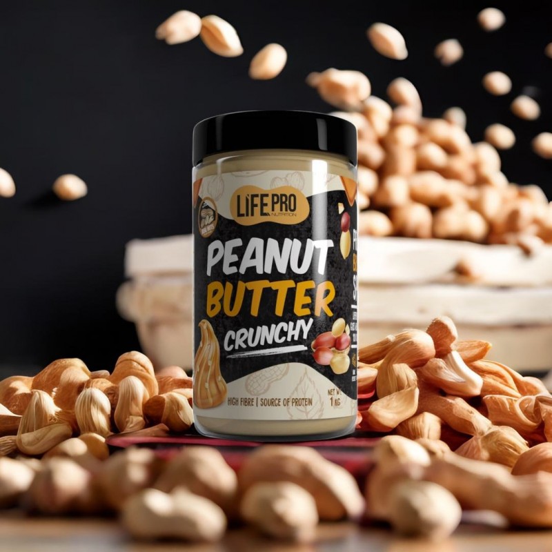 LIFE PRO FIT FOOD PEANUT BUTTER CRUNCHY 1KG