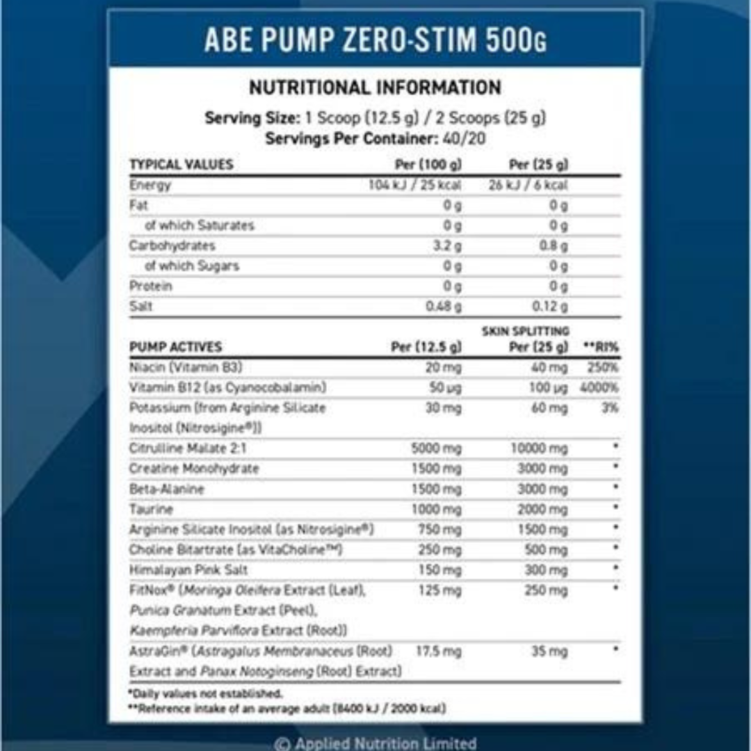 APPLIED A.B.E. PUMP 500G