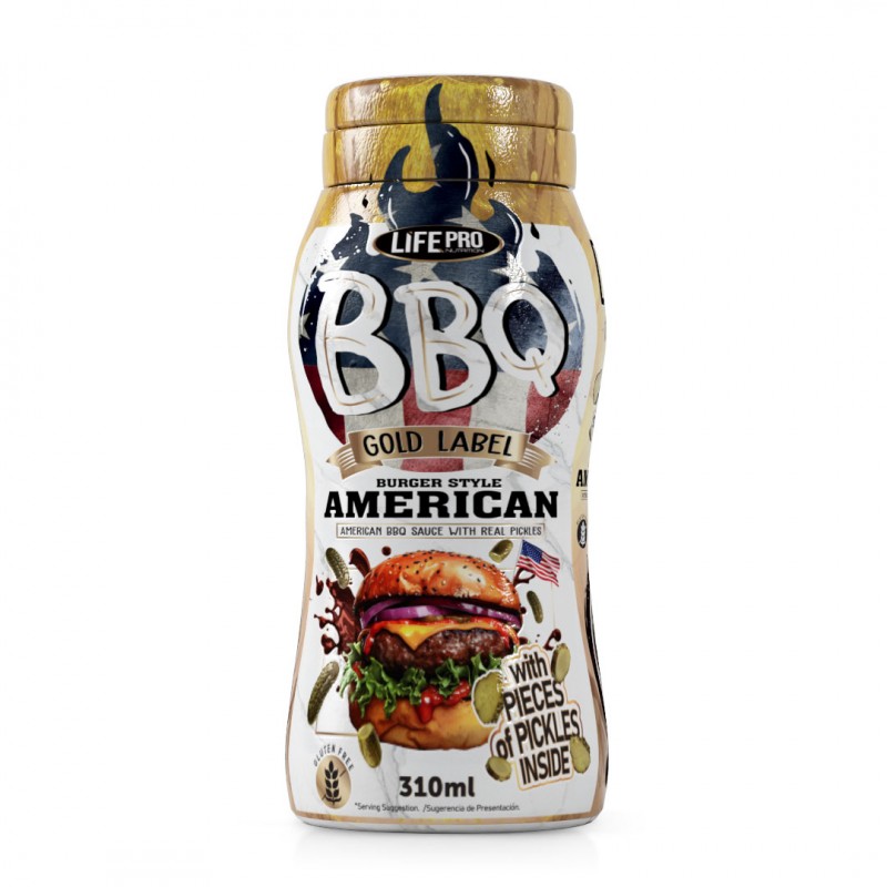 Sauzero Zero Bbq American Burger Whit PICKLES 310ml